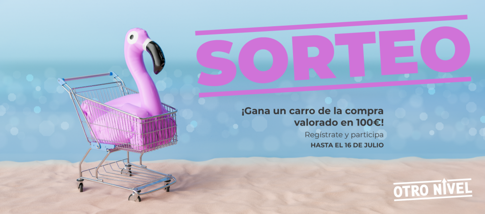 ¡Sorteamos un carro de la compra valorado en 100€!